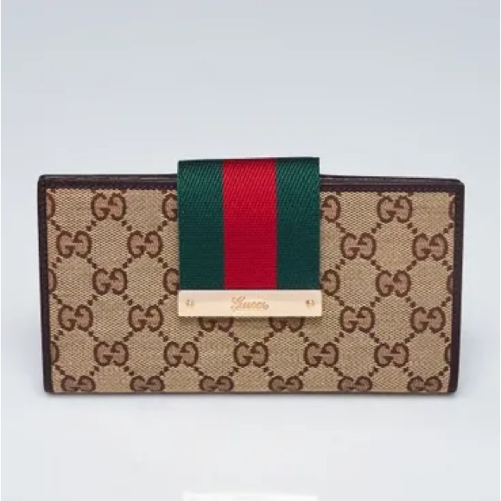 SOLD‼️GUCCI GG Canvas Bifold Wallet - Picture 1 of 1